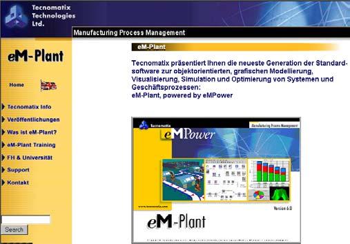 1.5 Simulationssysteme für P&L em-plant von Tecnomatix http://www.emplant.de/simulationen.