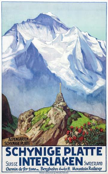 ENTDECKEN UND ERLEBEN: DAS WANDERPARADIES AUF DER SCHYNIGE PLATTE Kenner bezeichnen das Panorama der Schynige Platte als eines der schönsten im Alpenraum.