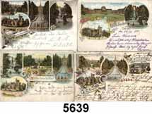 gelaufene/ungelaufene Karten - 1896 bis 40er Jahre.