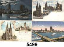 Berlin) 7 verschiedene (6x gelaufen) Karten - 1895 bis
