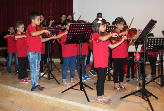 1 Konzerte Bei den Konzerten treten die Kinder jeweils mit mehreren Stücken sowohl im Chor als auch im Orchester auf. Das Publikum besteht überwiegend aus Familien und Freunden der Kinder.