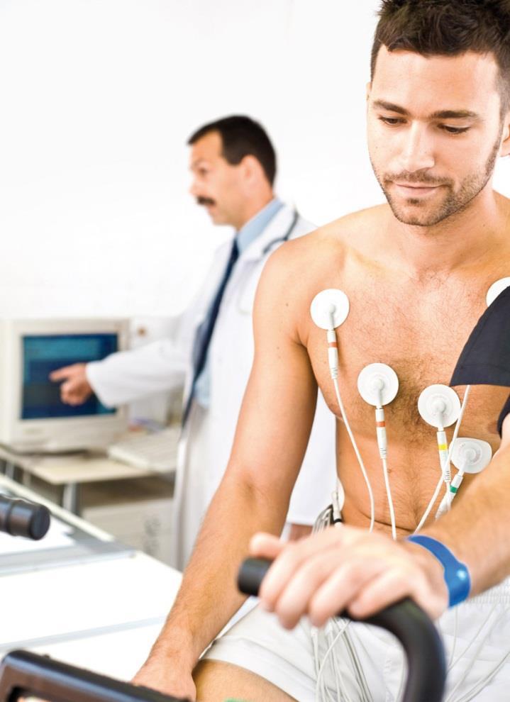 Vor dem Training Die Trainingsintensität muss in jedem einzelnen Fall vom Kardiologen anhand