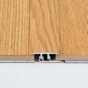 Bodenzubehör Aluminiumprofile Clip-Profile für Furnier-, Laminat-, und Linoleumböden Diese Clip-Profile gewähren