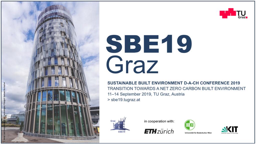 SBE19 Graz: Transition for a zero-carbon built