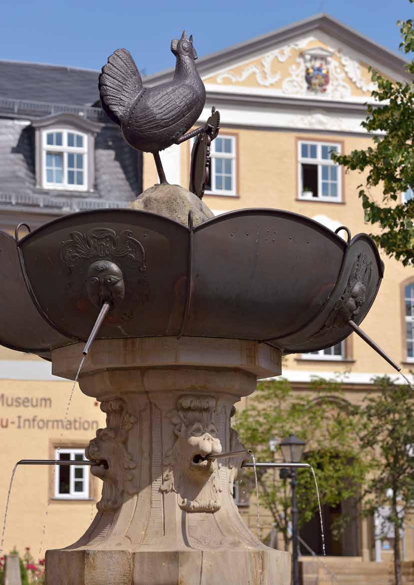 natürlich unser berühmter Ziegenbrunnen! 1000 Schritte durch die Ilmenauer Altstadt Dieser Stadtrundgang bringt Sie zu den historischen Bauwerken Ilmenaus.