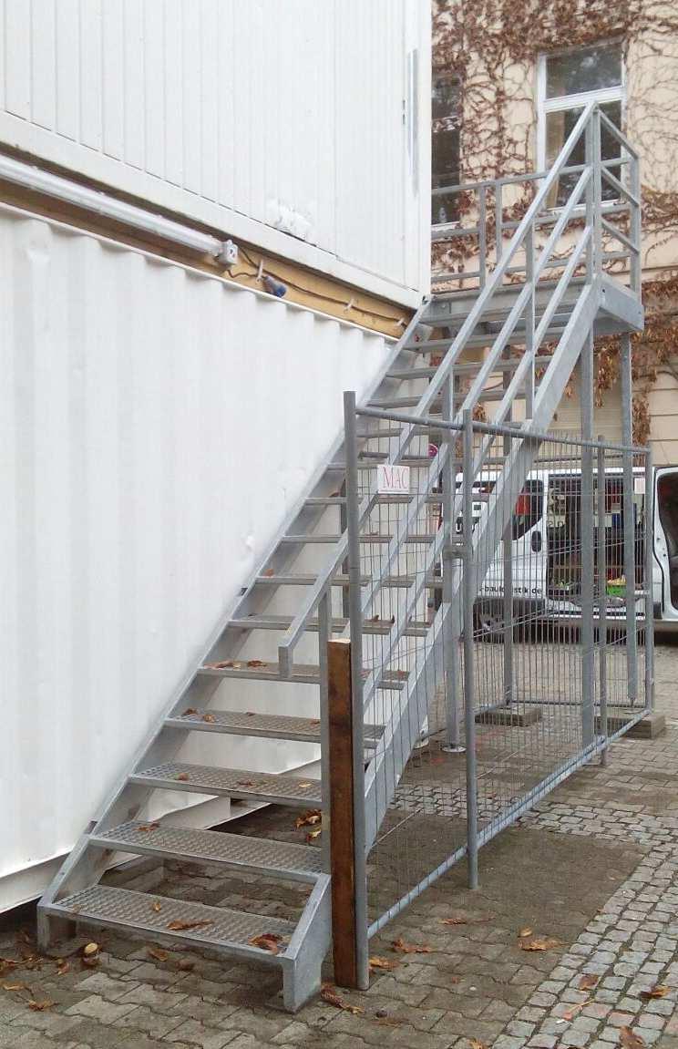Container - Zubehör KBS - PRODUKTKATALOG Stahltreppenanlagen für 1.