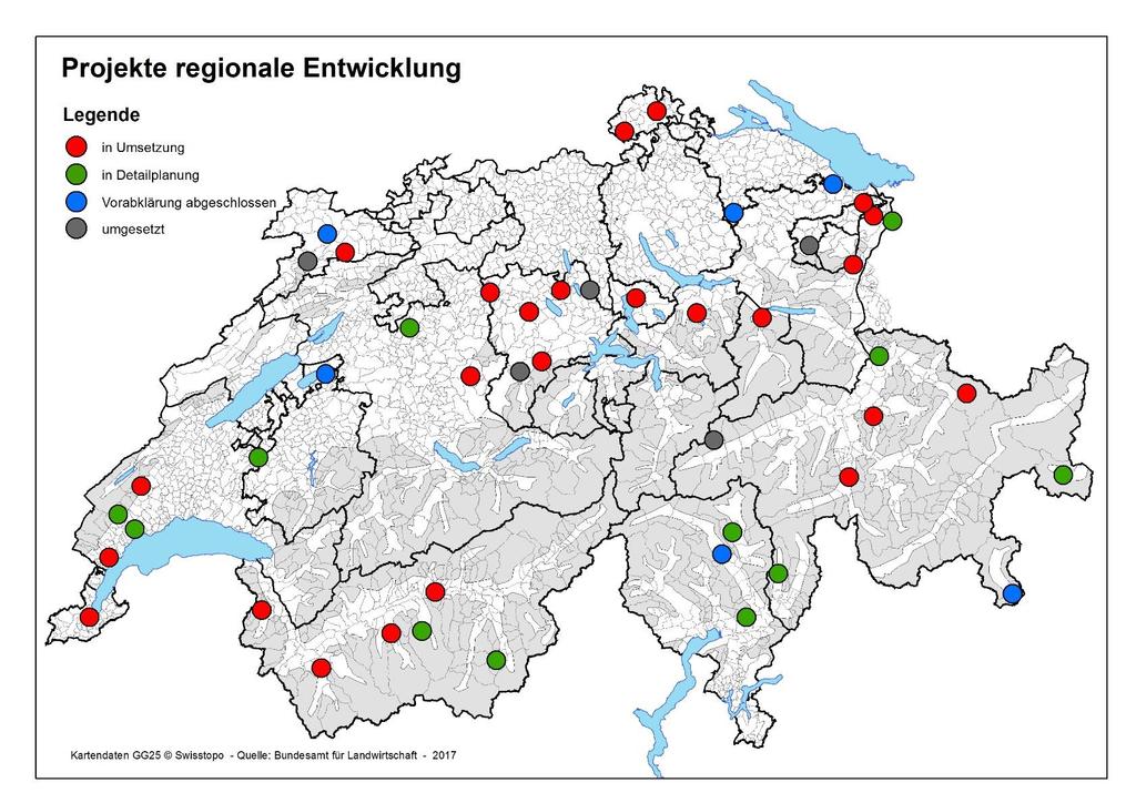 Aktueller Stand der PRE-Umsetzung