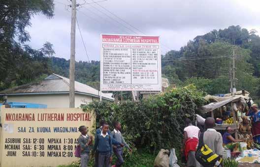 Aber das Team war auch vor Ort, um bei der weiteren Sanierung des Nkoaranga-Hospitals zu helfen: So stand die Erneuerung des Aufwachraums der Frauenstation auf dem Programm, ebenso wie die des
