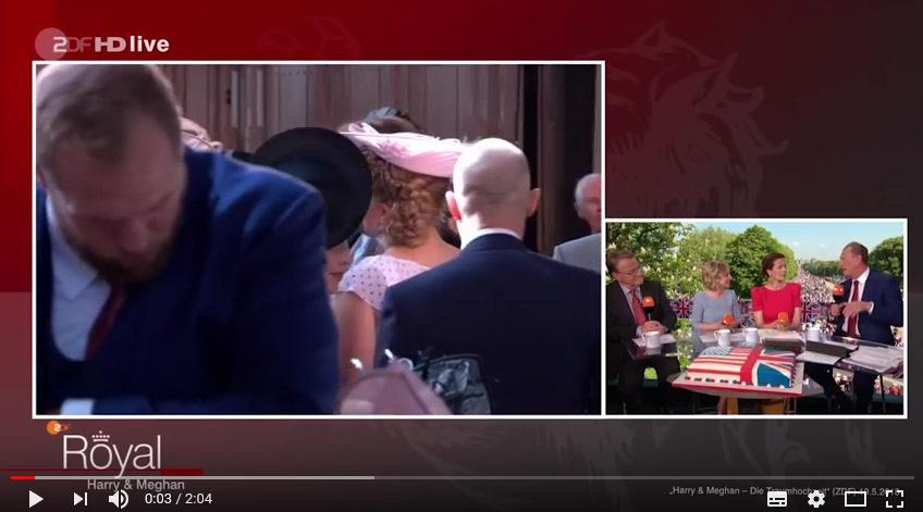 Royal Wedding im ZDF ein Beispiel für ungerechte Berichterstattung Ein