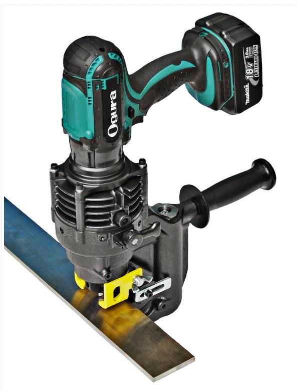 Powerful battery power unit with MAKITA technology o All the tools are double action (DE) for an easy punch return blockage free.