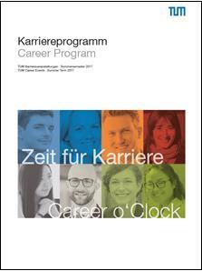 TUM Alumni & Career Wir bieten kostenlose Veranstaltungen, Webinare und Beratung rund um Ihre Karrierefragen. Laden Sie sich hier das aktuelle Seminarprogramm herunter: www.together.tum.