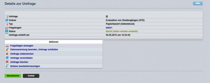 Passwort (Losung). In dem Beispiel lautet das Passwort tester.