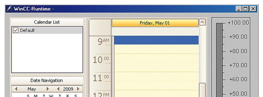 Arbeiten mit Kalenderfunktionen WinCC CalendarScheduler WinCC EventNotifier WinCC RT Adv