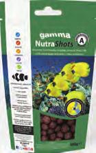 NutraShots Vitality Boost Gamma Blister Marine uisine oder Gamma NutraPlus Liquid Feeds MONDAY Gamma NutraPellets omplete und