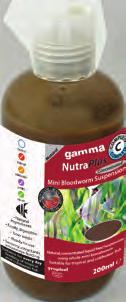 FLÜSSIG Gamma NutraPlus Food Suspensions sind leicht verdauliche Flüssignahrungsmittel, geeignet für Aquarienbewohner Sie bieten eine äußerst praktische Möglichkeit, von allen Vorteilen der Gamma