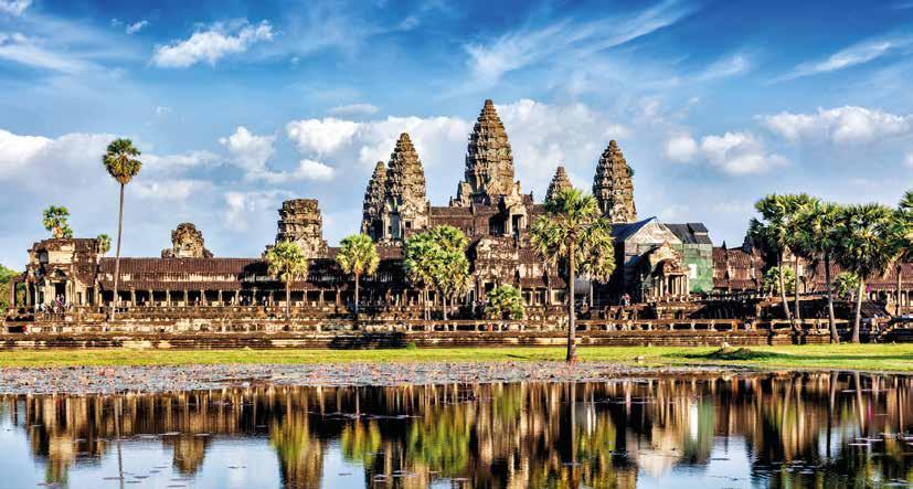 CHINA Hanoi Ha Long Bay Hue Hoi An Siem Reap Angkor Wat Ben Tre VIETNAM & Von der Ha Long Bay nach Angkor Wat Flug von Wien über Bangkok nach 2.