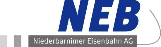 Nutzungsbedingungen für Serviceeinrichtungen der NEB Niederbarnimer Eisenbahn-
