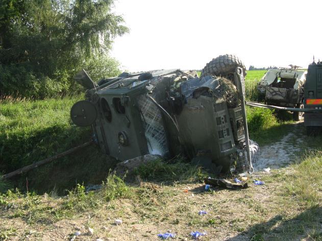 Einsätze Schwerer Unfall mit Mehrzweckfahrzeug am TÜPL-Allentsteig Die FF-Allentsteig wurde am 07.