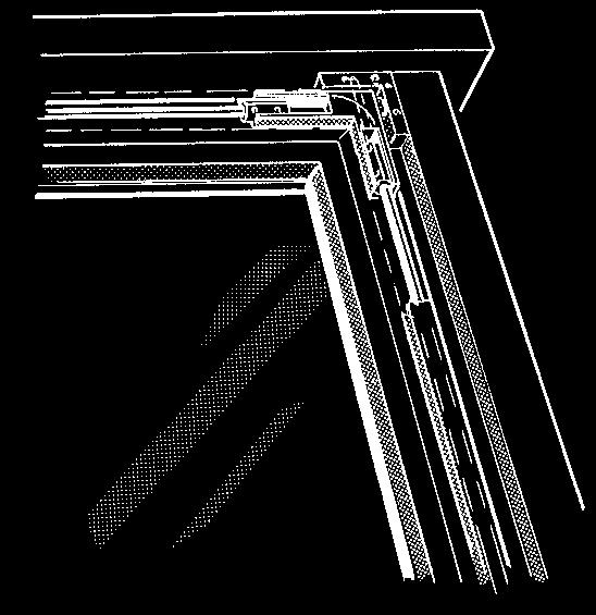 18 mm) Anwendungsbereich *) Für vertikal eingebaute einwärtsgehende Dreh-, Kipp- und Klappfenster Haupteinsatz: Drehfenster in Pfosten-Riegel-Konstruktion für