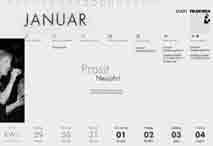 Jeder Feldkircher Haushalt wird den Kalender für 2009 in Kürze per Post erhalten.
