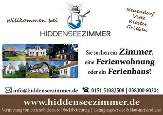 Hier Fuhrmannshof Neubauer könnte Ihre Werbung stehen. Hiddenseer Hafen- und Kurbetrieb marketing@seebad-hiddensee.