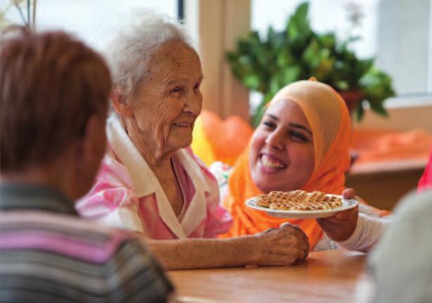 Pflege und Betreuung Unsere Einrichtung betreut Menschen aller Pflegestufen, unabhängig vom Krankheitsbild.