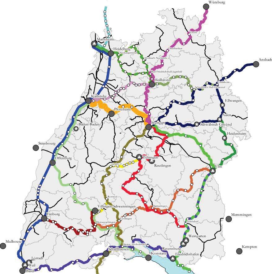 Landesweites Expressnetz Landesweites Expressnetz Schnelle Verbindungen zwischen den Oberzentren des Landes zum