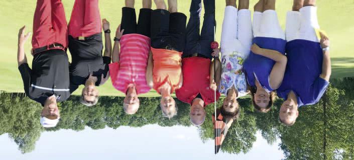 Gute Stimmung beim Pfingstturnier -gr- Bei sommerlichen Temperaturen und blauem Himmel, starteten am Pfingstmontag 92 Teilnehmer/innen auf der Golfanlage in Rheine/Mesum.