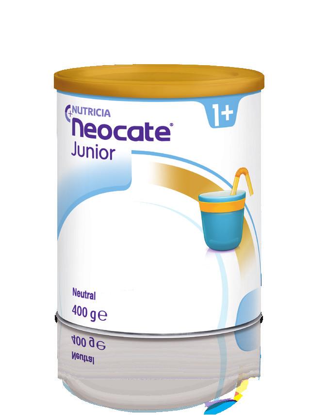 Was ist Neocate Junior? Neocate Junior ist eine Spezialnahrung auf Basis nicht-allergener Aminosäuren, die speziell für Kinder mit Kuhmilchallergie* nach dem 1.