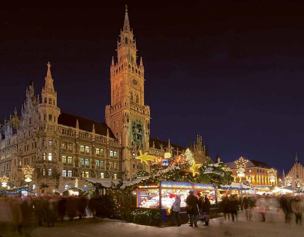 WINTER IN MÜNCHEN Von wegen staade Zeit: Im Advent ist in München jede Menge los besonders auf den zahlreichen Weihnachtsmärkten.