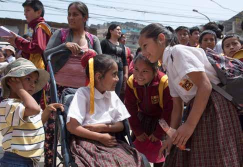 Wir gehören zusammen in Peru und weltweit! Ökumenische Bibelabende Das Engagement für Kinder mit Behinderung in Peru steht im Mittelpunkt der Sternsingeraktion 2019.