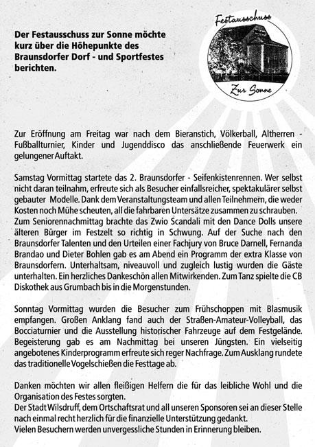 30. Juni 2012 Seite 23 Amtsblatt Wilsdruff INFORATIONEN AUS DEN