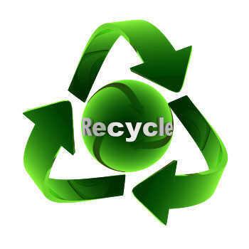 Recycling vs. Nachhaltigkeit Fakten: Es fallen derzeit so gut wie keine EPS-Abfälle (ca. 1.