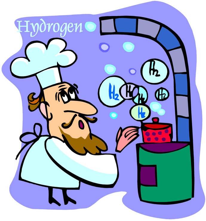 Wasserstoff-Suppe Chemischer Prozess: