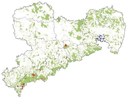 Bodenschutzkalkung Seit 1986 wird in Sachsen die Bodenschutzkalkung im Wald durchgeführt.