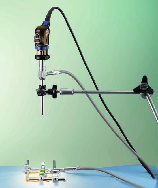 VITOM Visualisierungssystem für die offene Endoskopie in der Tiermedizin Das VITOM bietet durch hohe