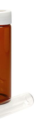 Vorgereinigte Vials TOC zertifizierte Vials 20 & 40 ml Schraub Vial vorgereinigt für TOC aus Borosilikatglas mit aqua Schraubkappe mit Durchstichöffnung und eingelegtem 1.