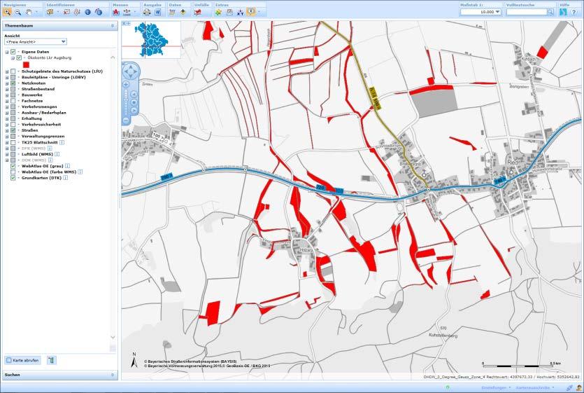 Straßenbauverwaltung GIS for