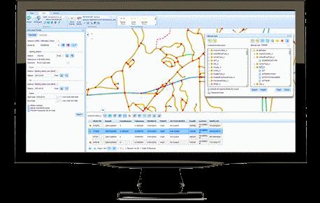 BAYSIS GIS Roads and Highways Service based linear referencing system solution Integration of data (events) from external applications and different LRS Rule based update of LRS
