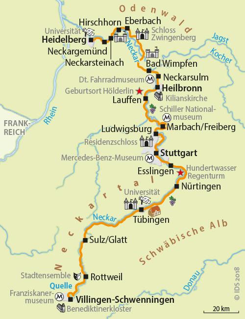 1. Tag Villingen Anreise Freuen Sie sich auf Villingen, gelegen am Rande des Mittleren Schwarzwaldes, im Quellgebiet von Neckar und Donau.