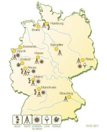 OVID Verband der ölsaatenverarbeitenden Industrie in Deutschland 3 Gründung 1900 in Berlin Neuer Verbandsname seit Mai 2008 18 Mitgliedsfirmen 8,5 Mio.