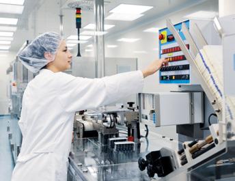 Lebensmittel- und Getränkeindustrie Chemische Industrie Allgemeiner Maschinenbau Pneumatik im hygienischen Design Für Automationslösungen in der Nahrungsmittelindustrie sind höchste