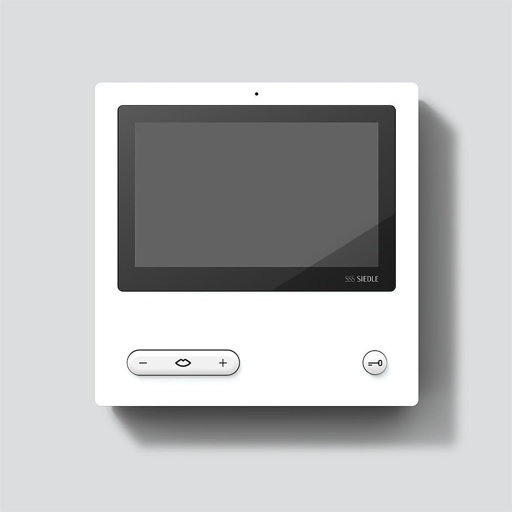 Seite 1 Produktbeschreibung Bus-Video-Panel mit Touchscreen 17,8 cm für den Siedle In-Home-Bus.