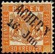 Auktion Henke, Los 113, Ausruf EUR 1.400,-- + Aufgeld. Mi. Nr. 18+21a+22a Auktion Köhler, 01.