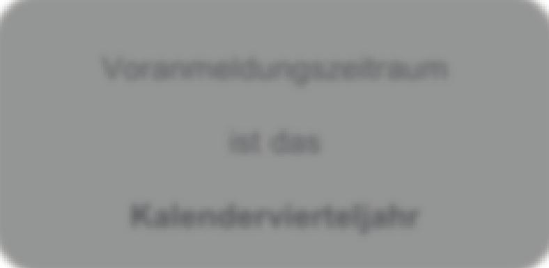 1 generell von der Pflicht zur Übermittlung Befreiten) seine berufliche oder gewerbliche Tätigkeit auf, hat er im laufenden und folgenden Kalenderjahr monatlich Voranmeldungen zu übermitteln.