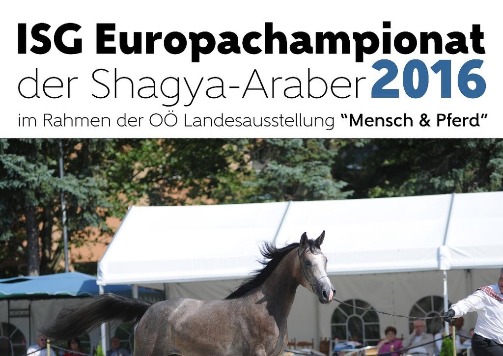 Ausschreibung ISG Europachampionat 2016 Pferdezentrum Stadl Paura