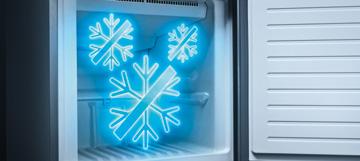 Dank innovativer lowfrost-technik mit speziellem Verdampfer ist bei den neuen Siemens Kältegeräten nicht nur die Eisbildung deutlich geringer und homogener,