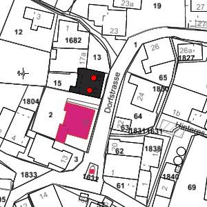 Adresse: Dorfstrasse 17-19 Objekttyp: Wohnhaus Baujahr: 1877 Architekt: Datum der Aufnahme: 27.06.