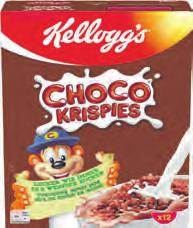 Mit der Reformulierung kommt das Unternehmen den Bedürfnissen seiner der jede Kellogg s Verbraucher nach, Choco Krispies Verpackung die nicht auf den be- zierte, ist liebten schokoladi- vielen noch