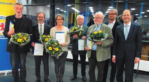 Gesamtverein Eintracht Magazin Jahreshauptversammlung 2015 Präsidium und Vorstand wiedergewählt Im Rahmen der Jahreshauptversammlung am 8.